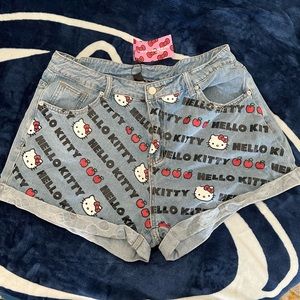 Hello Kitty Jean Shorts *Licensed*